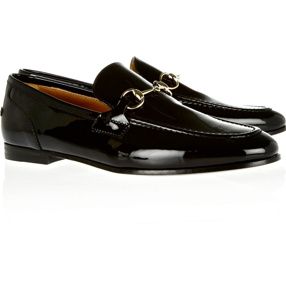 Изображение Кожаные лоферы Gucci