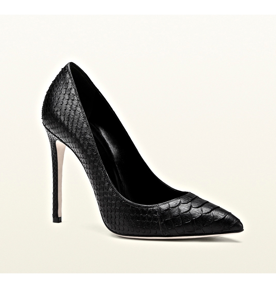 Изображение Кожаные туфли Gucci