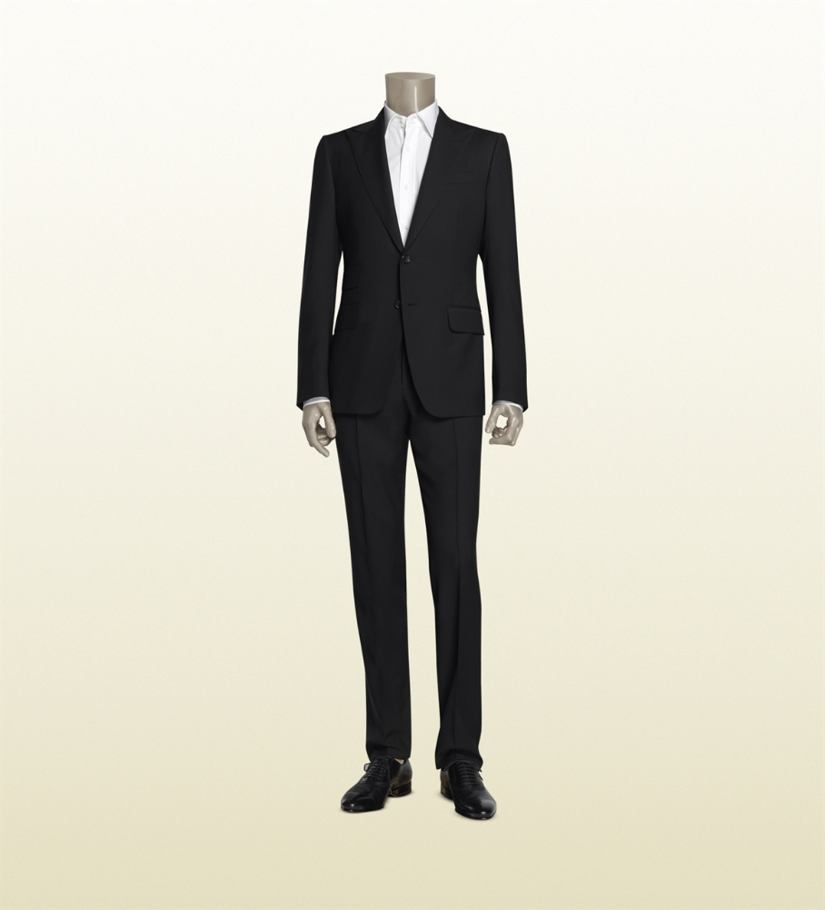 Изображение Шерстяной костюм Gucci