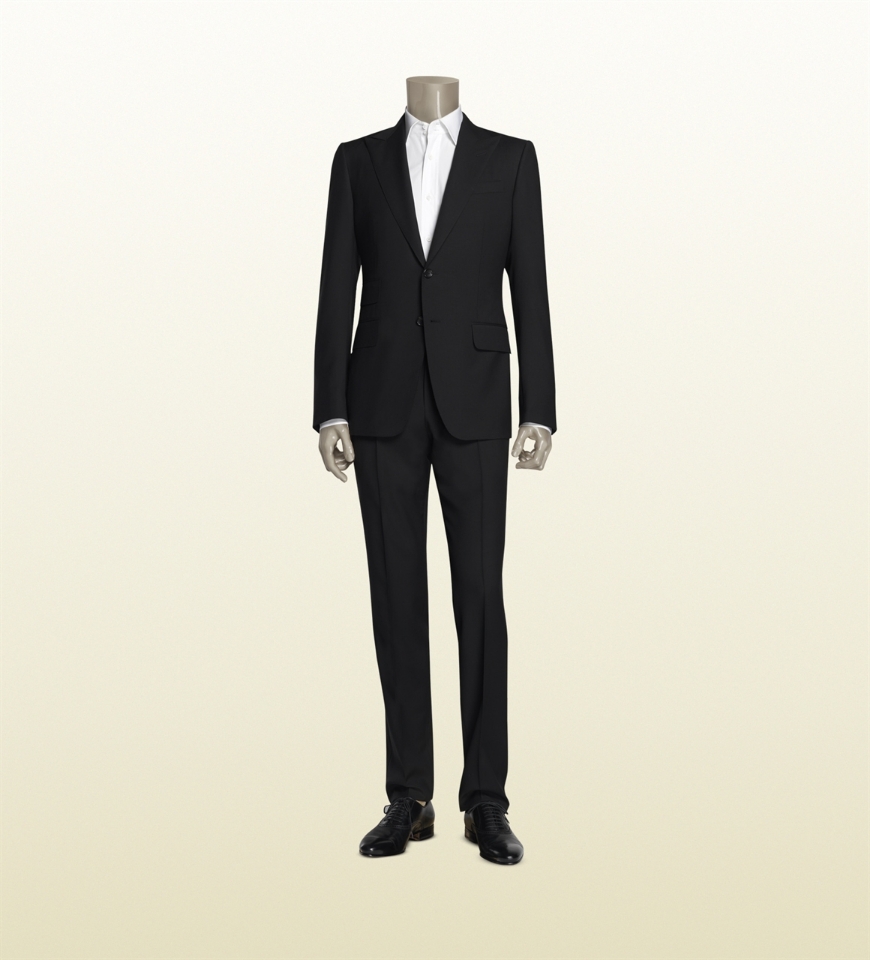 Изображение Шерстяной костюм Gucci