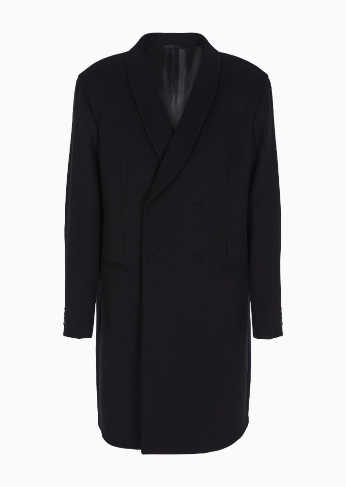 Изображение Шерстяное пальто Giorgio Armani